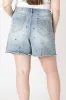 CURVE Embroidered Jean Shorts sold by Valencia Boutique
