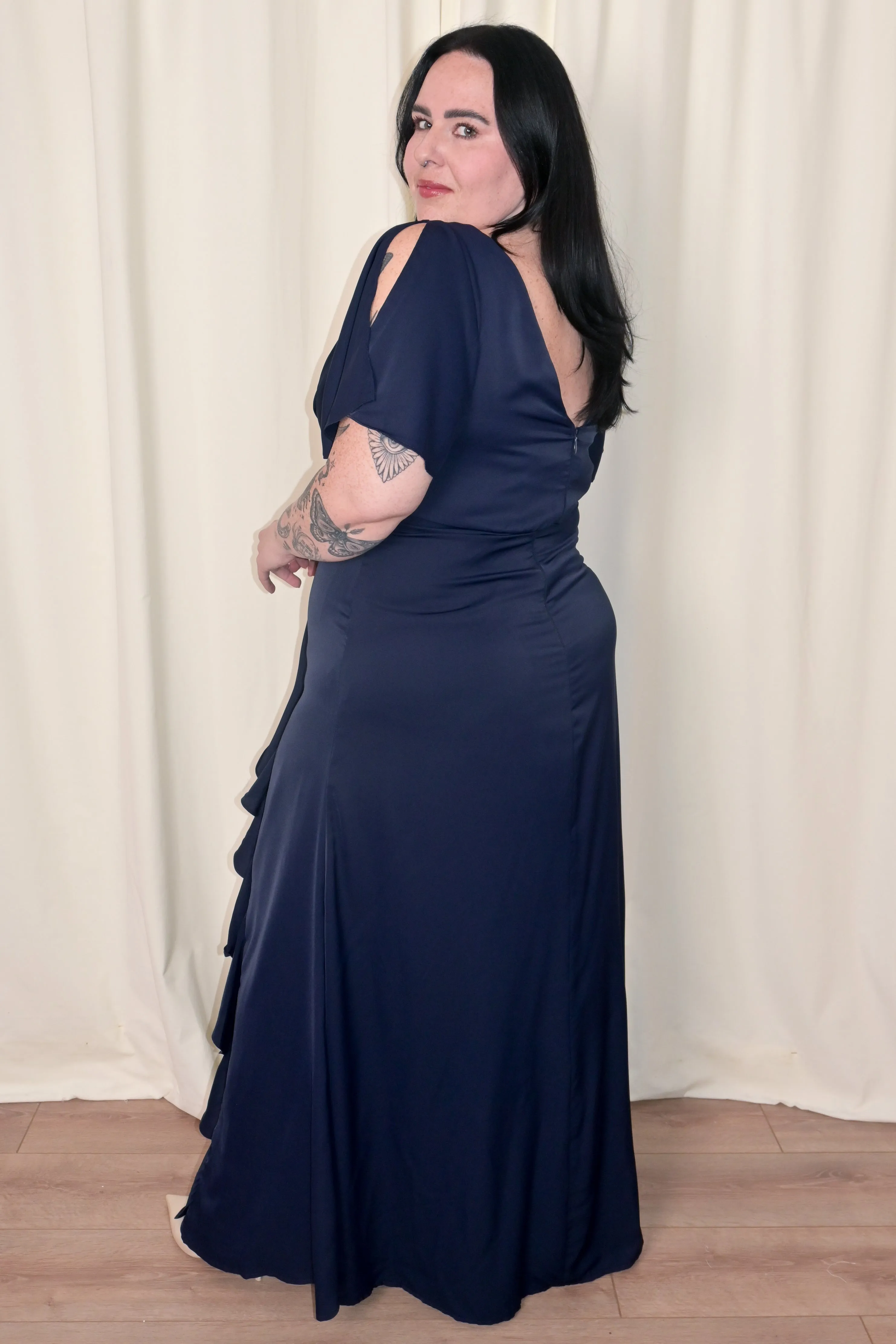 CURVE Lace Trim Maxi Dress sold by Valencia Boutique product image thumbnail 2