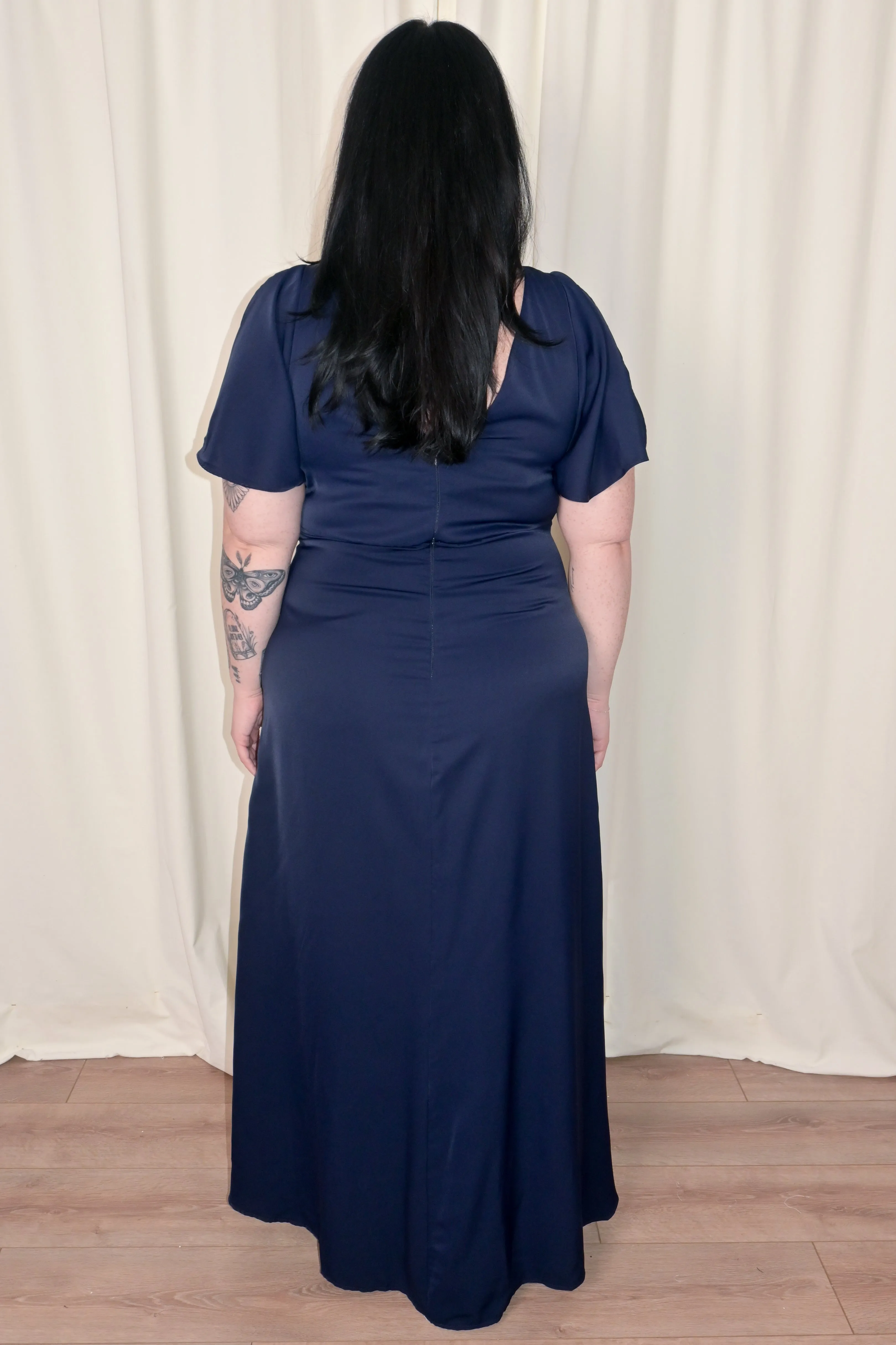 CURVE Lace Trim Maxi Dress sold by Valencia Boutique product image thumbnail 3