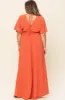 CURVE Faux Wrap Maxi Dress sold by Valencia Boutique