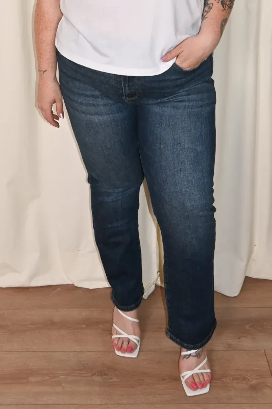 Kylie Slim Straight Jeans (0-3X) made by Risen