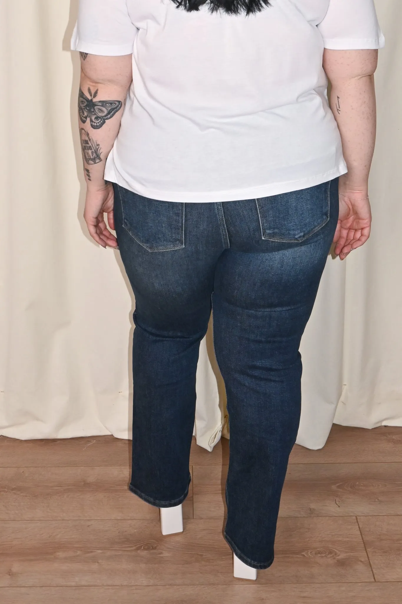 Kylie Slim Straight Jeans (0-3X) sold by Valencia Boutique product image thumbnail 3