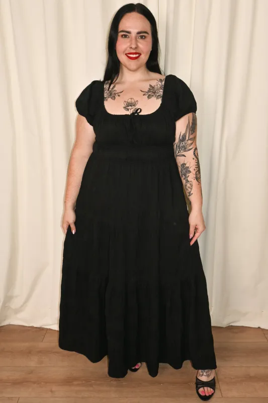 CURVE Crinkle Maxi Dress sold by Valencia Boutique