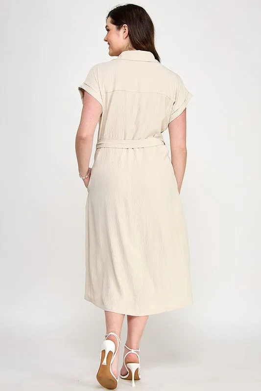 Shirt Dress sold by Valencia Boutique product image thumbnail 2