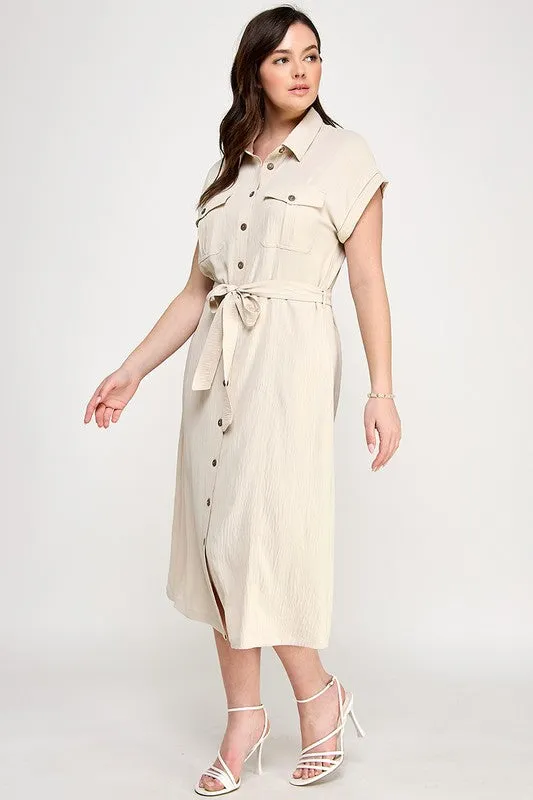 Shirt Dress sold by Valencia Boutique product image thumbnail 3