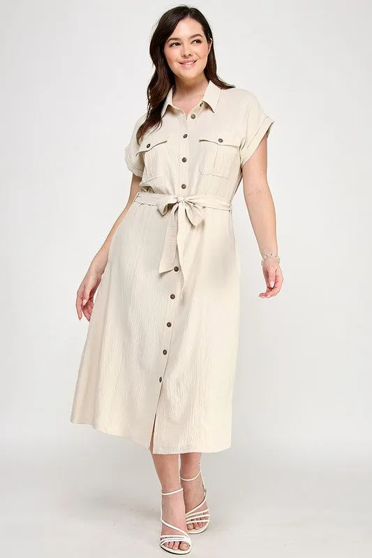 Shirt Dress sold by Valencia Boutique