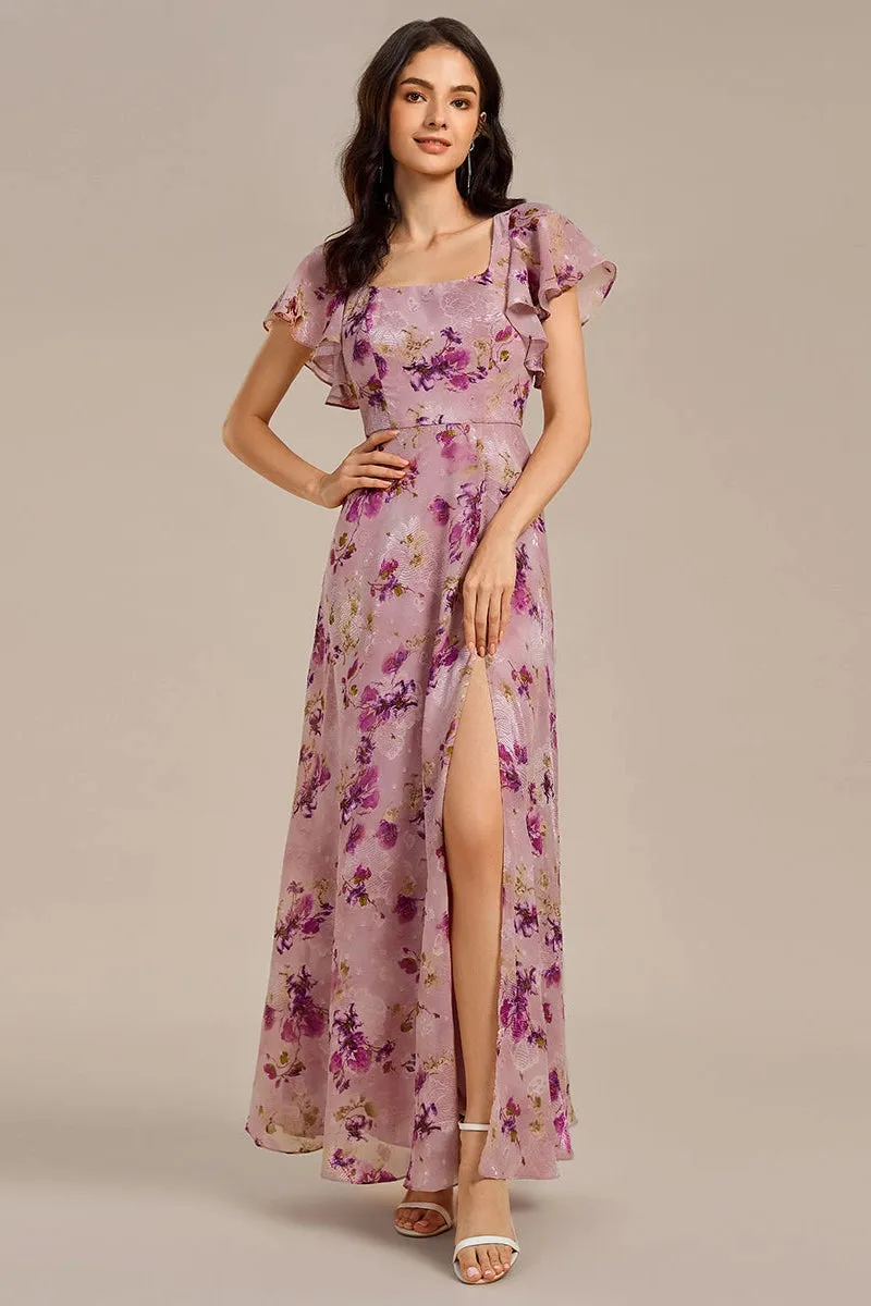 Garden Party Floral Maxi dress sold by Valencia Boutique