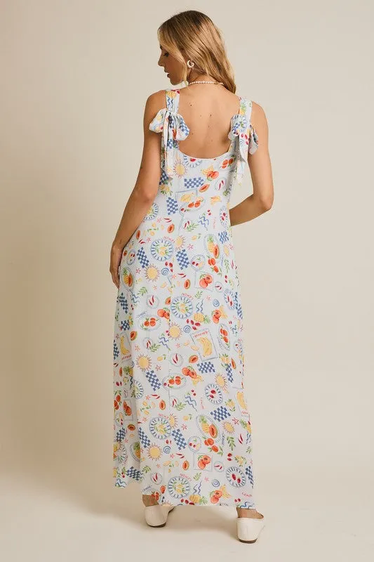Picnic table Midi Dress (S-3X) sold by Valencia Boutique product image thumbnail 4