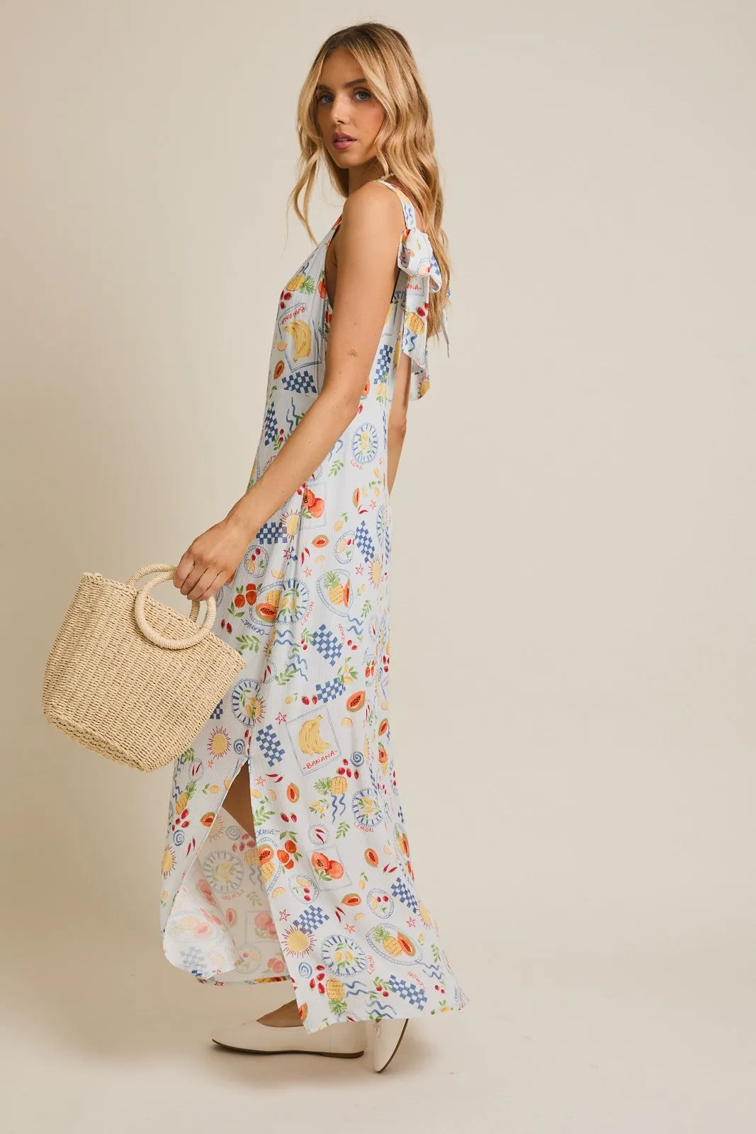 Picnic table Midi Dress (S-3X) sold by Valencia Boutique product image thumbnail 5