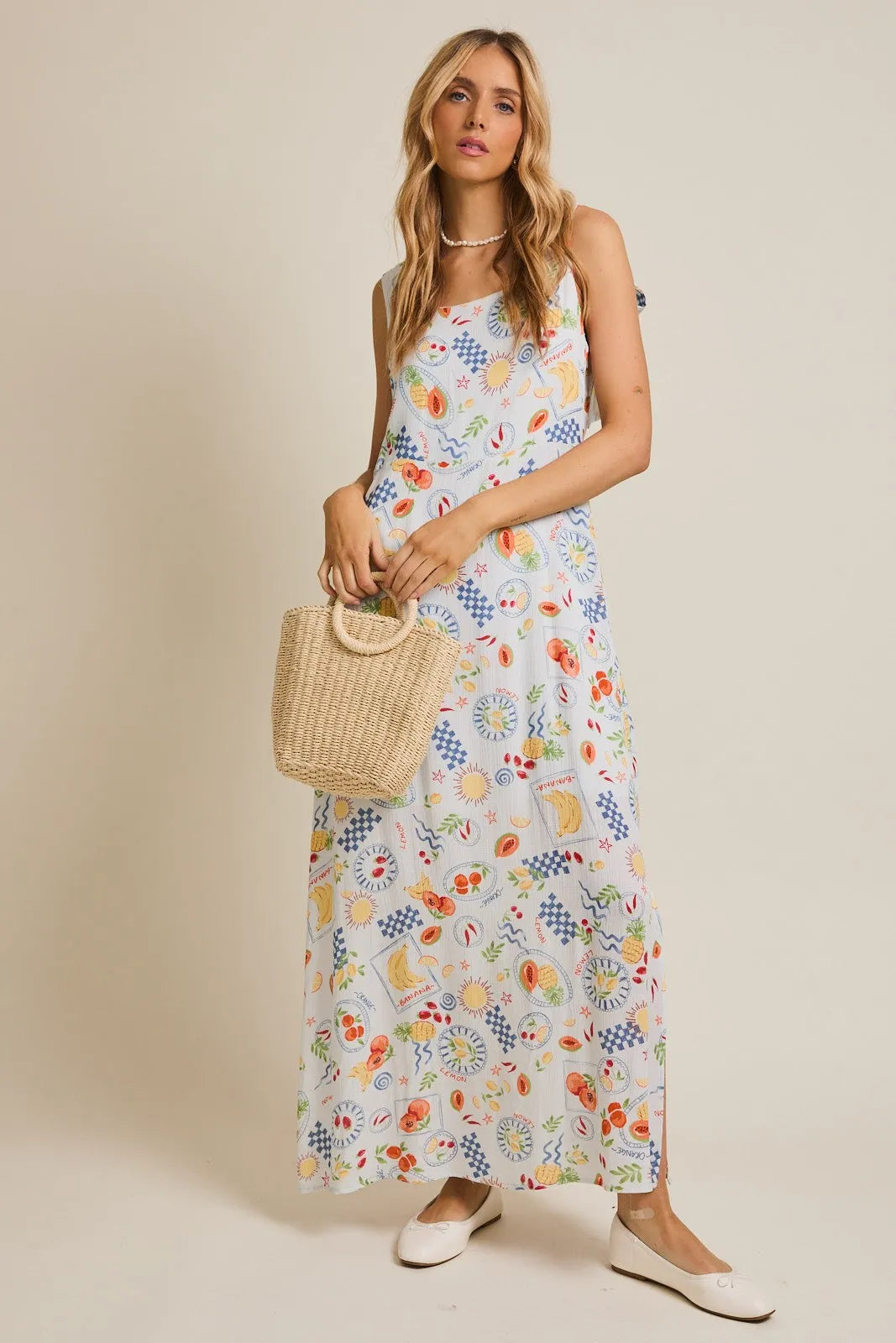 Picnic table Midi Dress (S-3X) sold by Valencia Boutique product image thumbnail 3