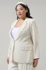 CURVE Linen Blazer sold by Valencia Boutique