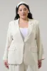 CURVE Linen Blazer sold by Valencia Boutique