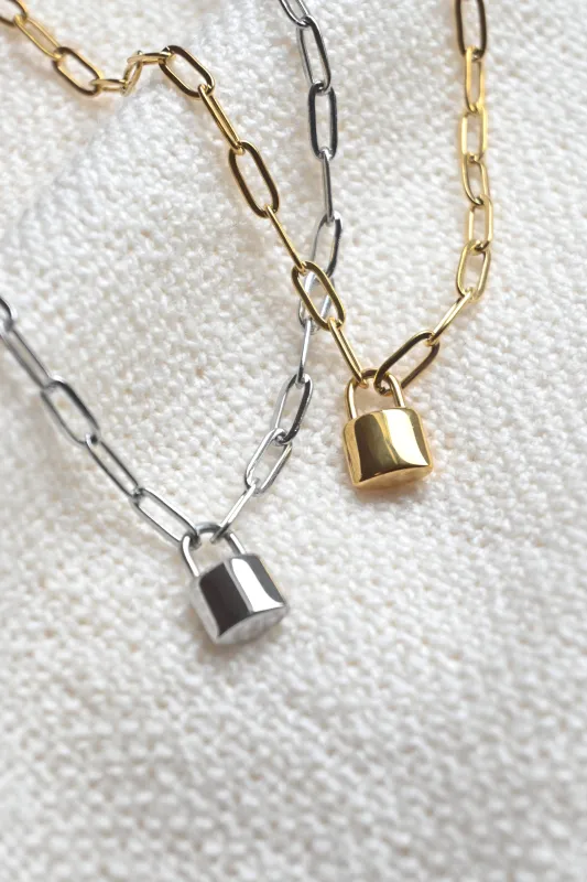 Locket Necklace (2 colours) sold by Valencia Boutique