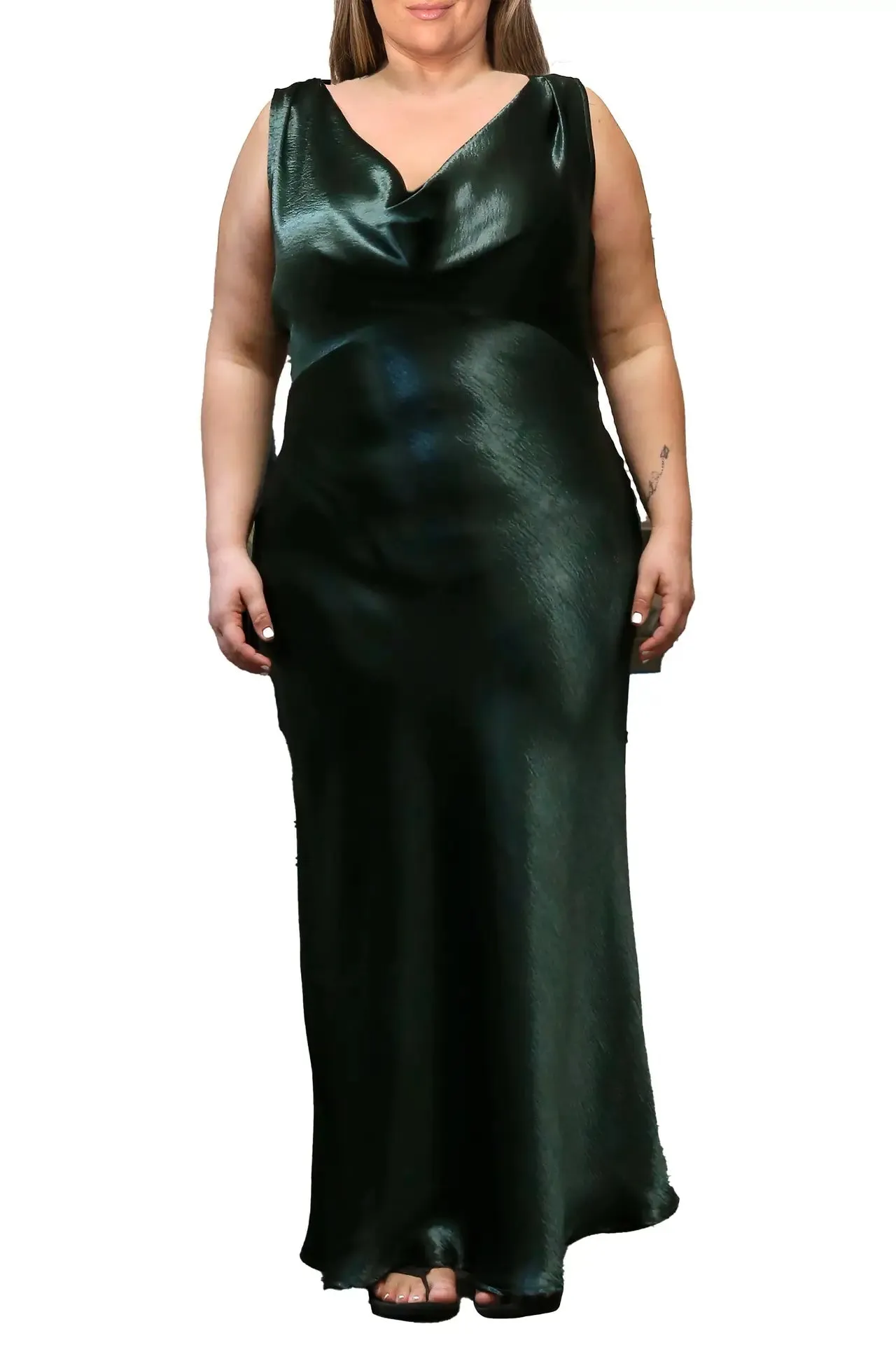 CURVE Evergreen Slip Dress sold by Valencia Boutique product image thumbnail 3