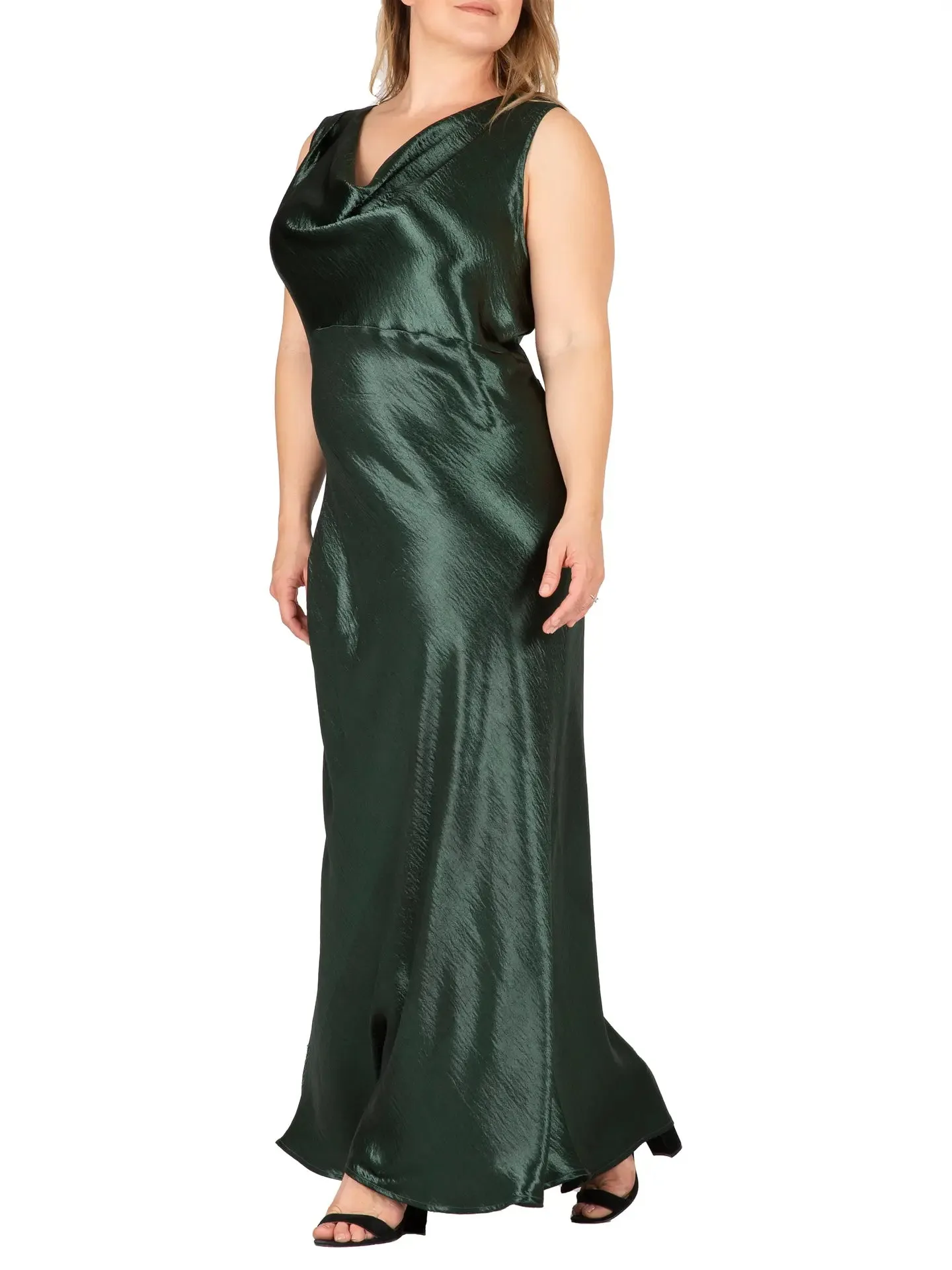 CURVE Evergreen Slip Dress sold by Valencia Boutique product image thumbnail 4