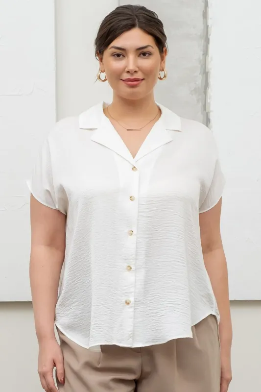 Lightweight Short Sleeve Shirt sold by Valencia Boutique