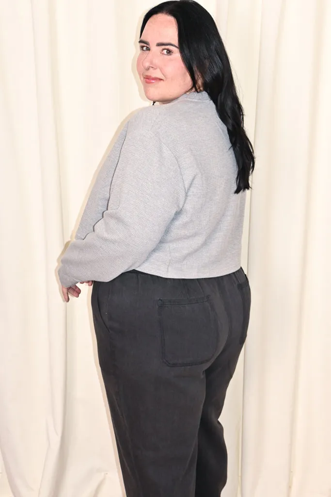 Waffle Boxy Tee (XS-XXXL) sold by Valencia Boutique product image thumbnail 5