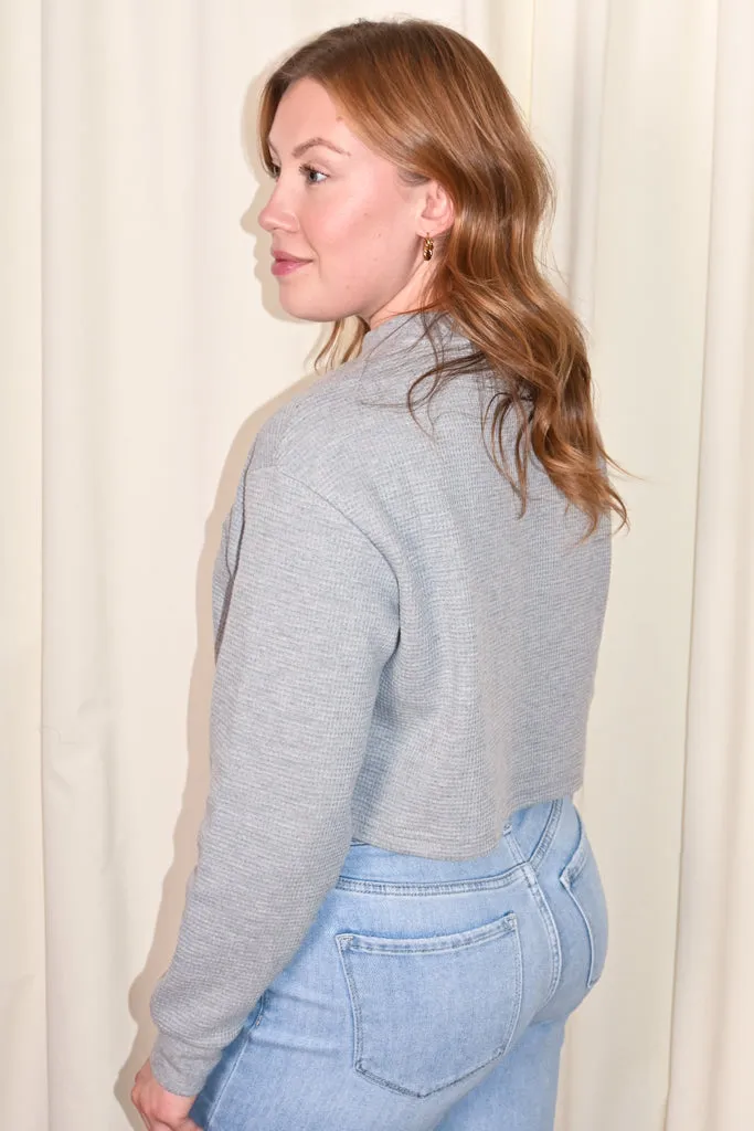 Waffle Boxy Tee (XS-XXXL) sold by Valencia Boutique product image thumbnail 4