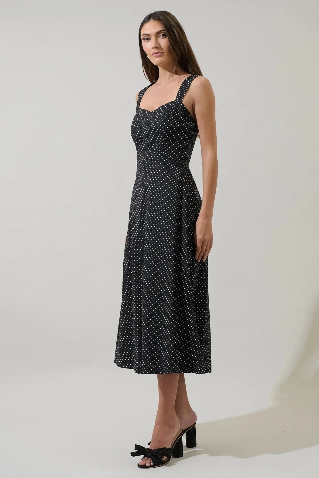 Junia Polka Dot Midi sold by Valencia Boutique product image thumbnail 3
