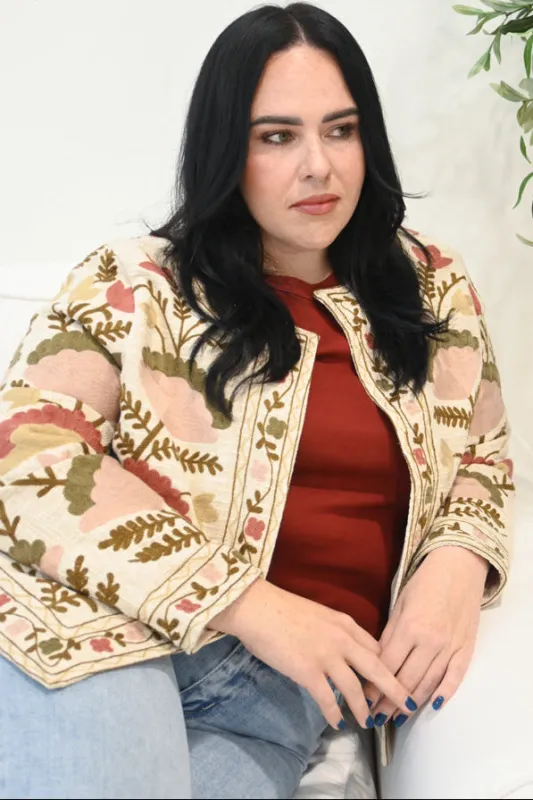 Embroidered Jacket (S-XXL) sold by Valencia Boutique
