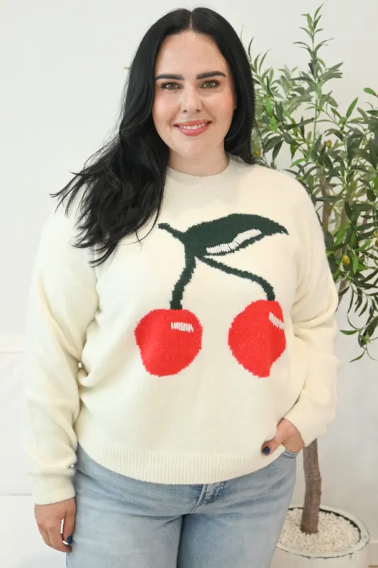 Cherry Sweater (S-XXL) sold by Valencia Boutique