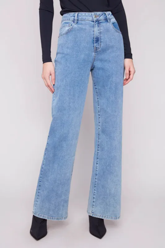 Jess Wide Leg Jeans sold by Valencia Boutique