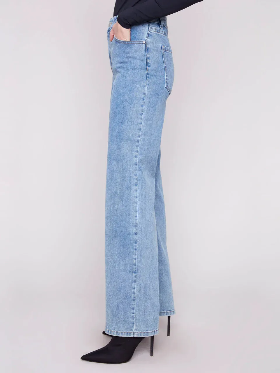 Jess Wide Leg Jeans sold by Valencia Boutique product image thumbnail 5