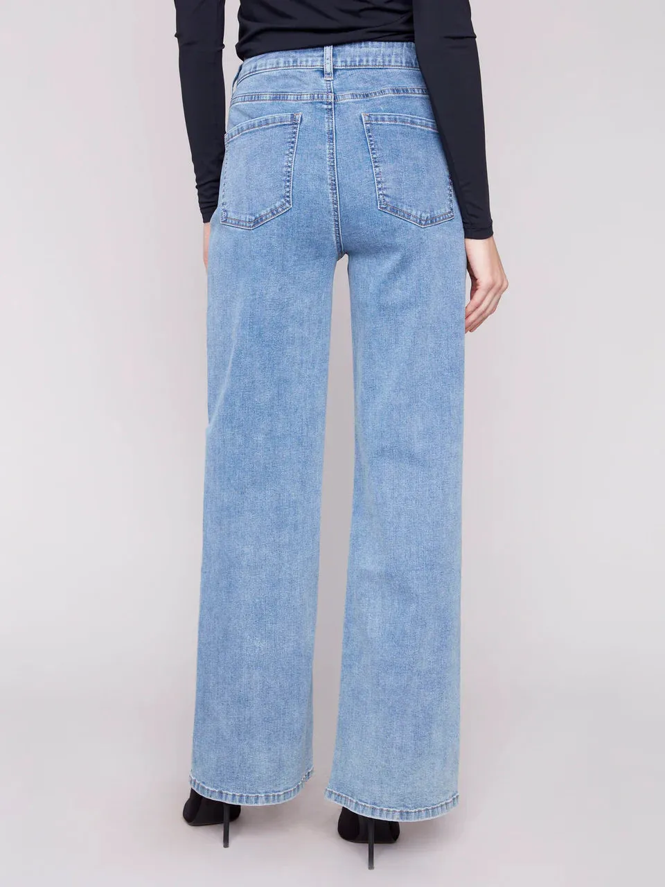 Jess Wide Leg Jeans sold by Valencia Boutique product image thumbnail 3