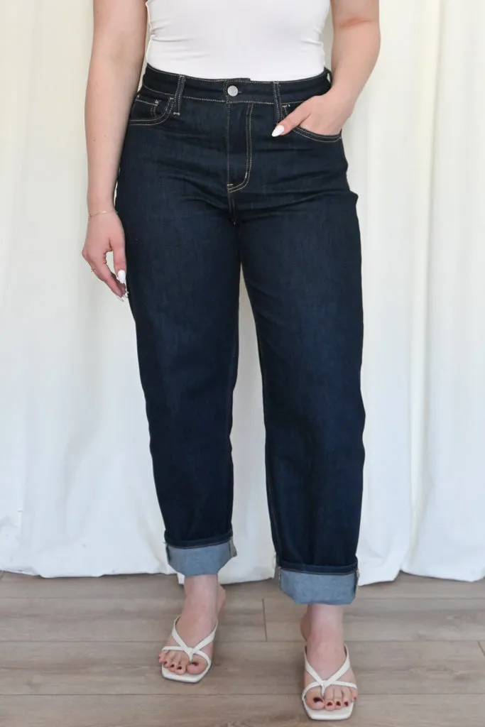 Bobby Slim Barrel Jean sold by Valencia Boutique