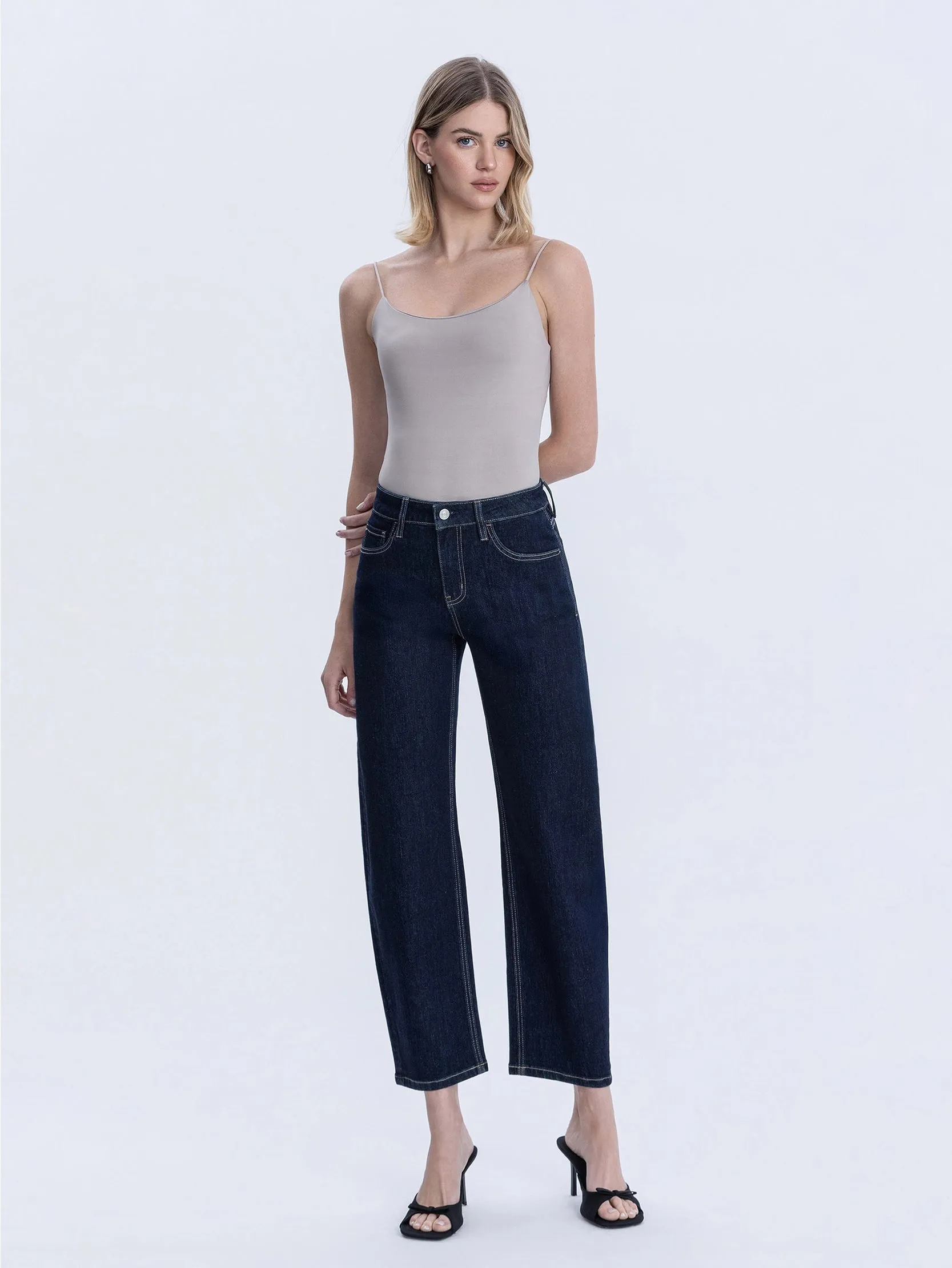 Bobby Slim Barrel Jean sold by Valencia Boutique product image thumbnail 3