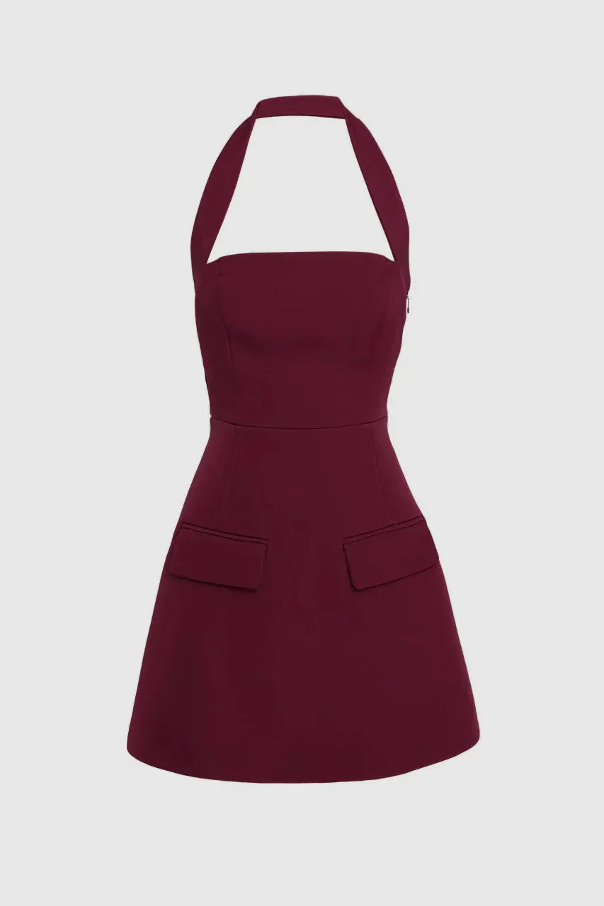 Gloria Halter Mini Dress sold by Valencia Boutique product image thumbnail 4