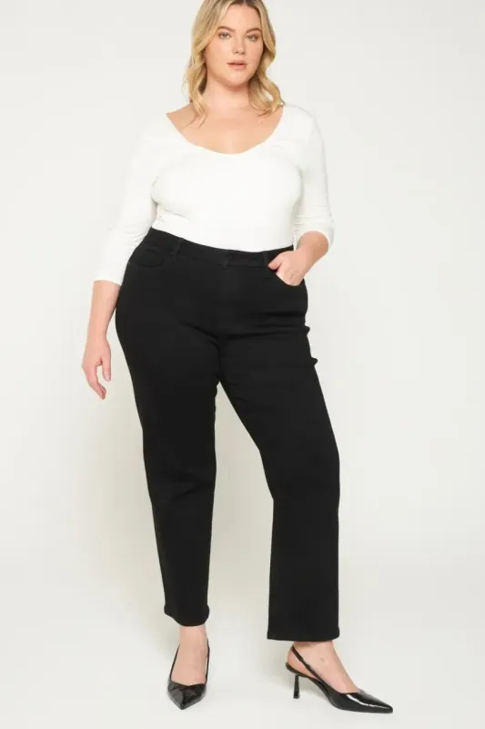Krystal Straight Jeans (0-22W) sold by Valencia Boutique