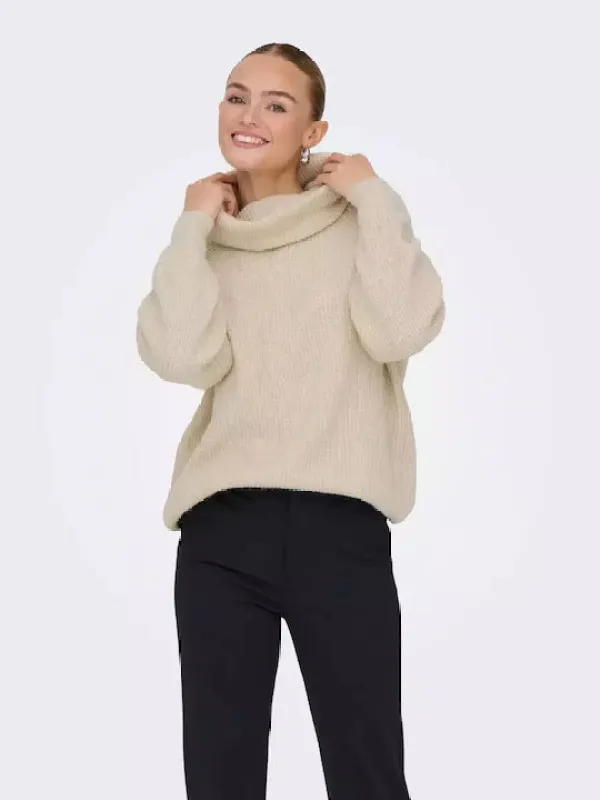 Loose Turtle Neck Sweater (3 Colors) sold by Valencia Boutique