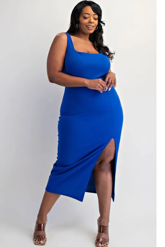 CURVE Bodycon Midi Dress sold by Valencia Boutique