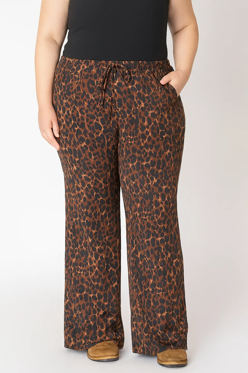 CURVE Animal Print Pants sold by Valencia Boutique