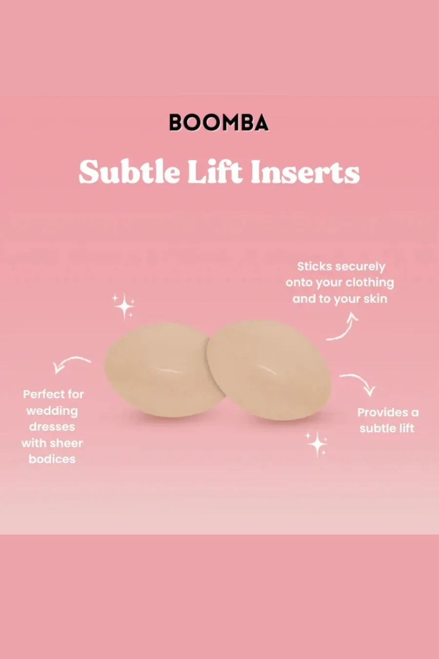 BOOMBA Subtle Lift Inserts sold by Valencia Boutique