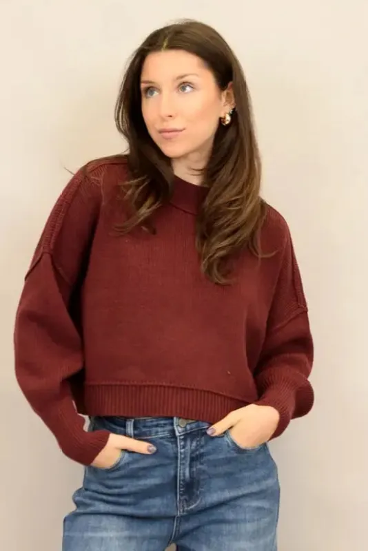 Sumire Crewneck sold by Valencia Boutique