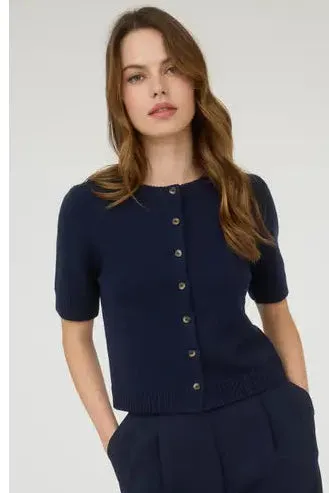 Short Sleeve Cardigan sold by Valencia Boutique product image thumbnail 3