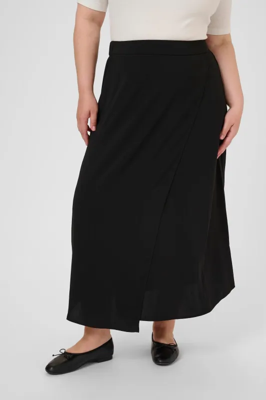 CURVE Ellis Faux Wrap Skirt sold by Valencia Boutique