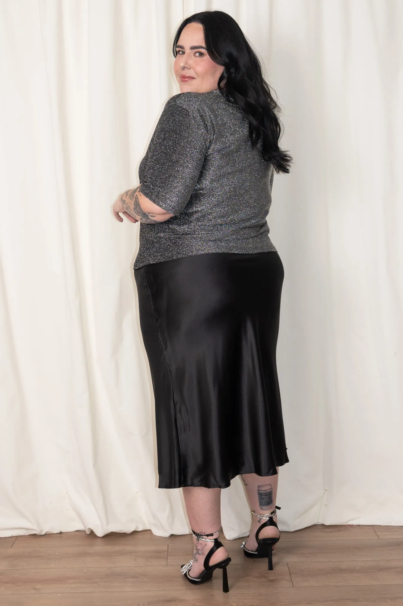 CURVE Riana Glitter T-shirt sold by Valencia Boutique product image thumbnail 2