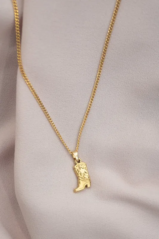 Cowboy Boot Pendant sold by Valencia Boutique