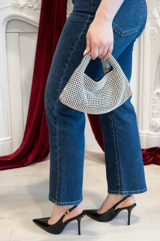 Rhinestone Evening Bag sold by Valencia Boutique