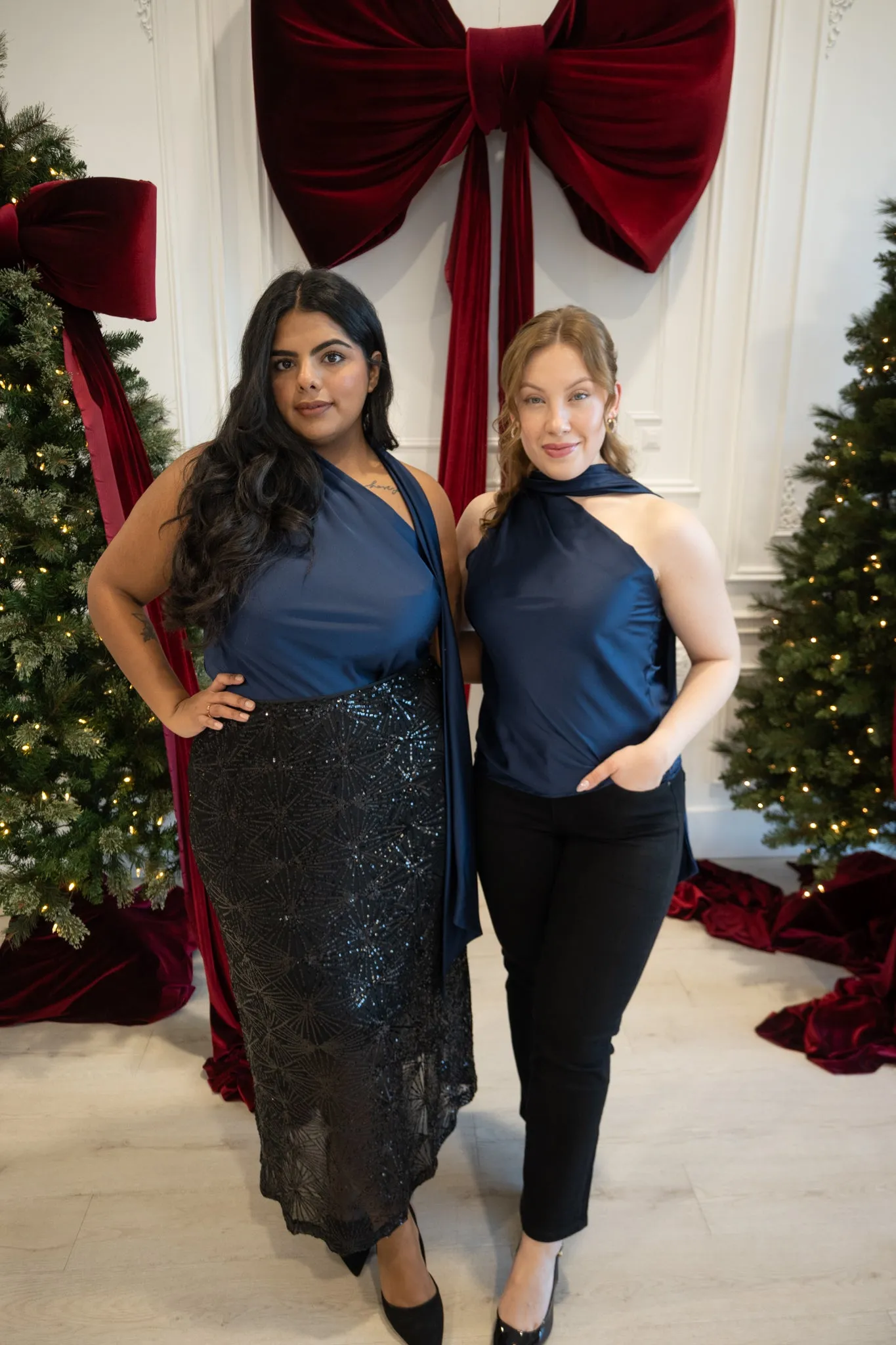 Scarf Top (S-3X) sold by Valencia Boutique product image thumbnail 2