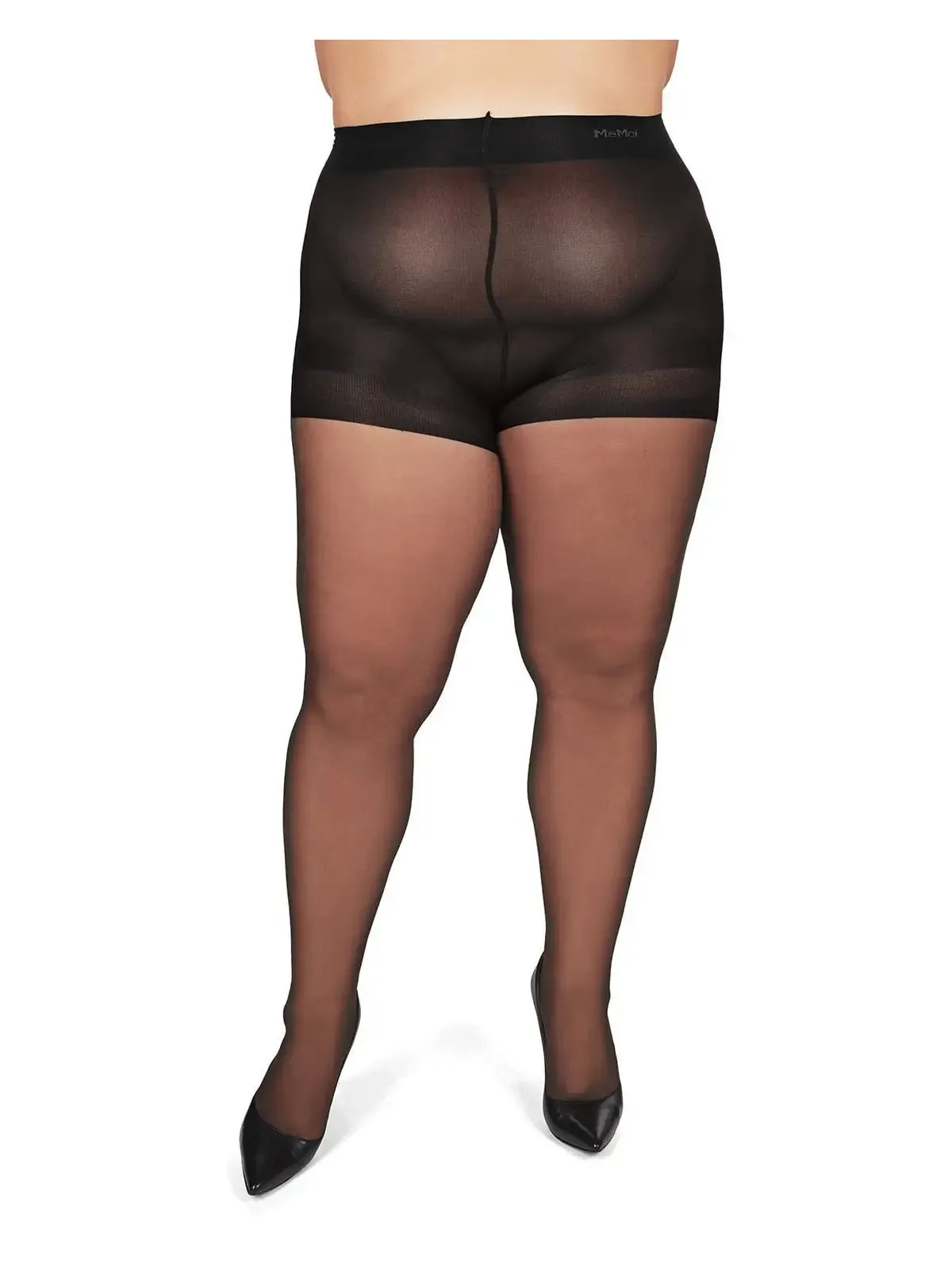 Sheer Control Top Pantyhose (S-6X) sold by Valencia Boutique product image thumbnail 2