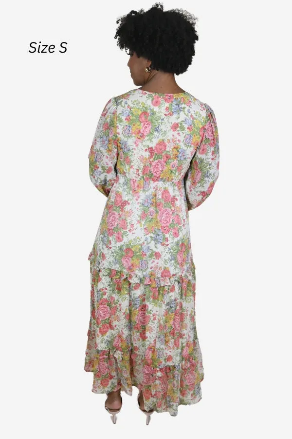 Wildflower Midi Dress (S-3X) sold by Valencia Boutique product image thumbnail 3