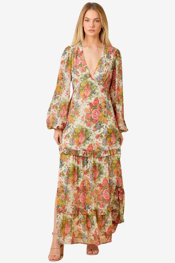 Wildflower Midi Dress (S-3X) sold by Valencia Boutique product image thumbnail 4