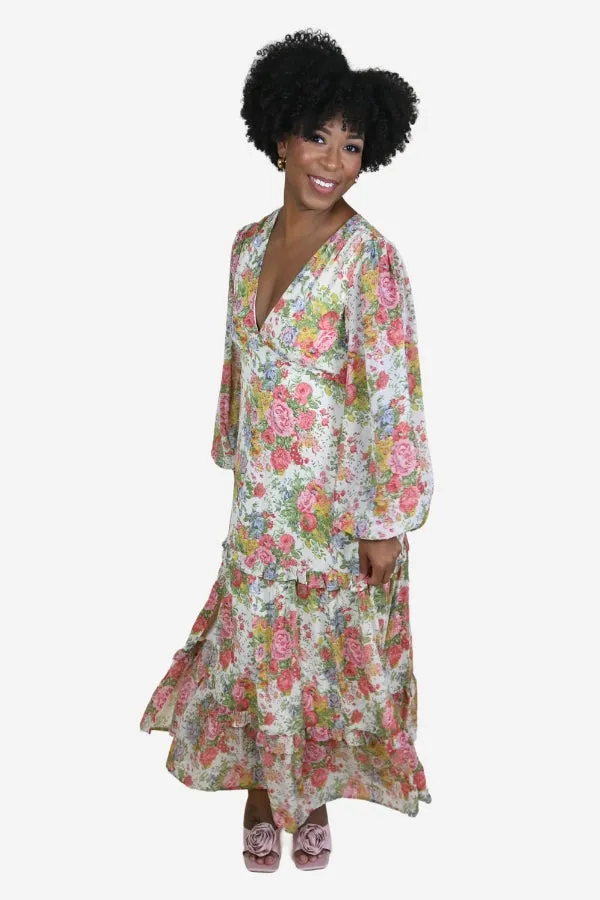 Wildflower Midi Dress (S-3X) sold by Valencia Boutique