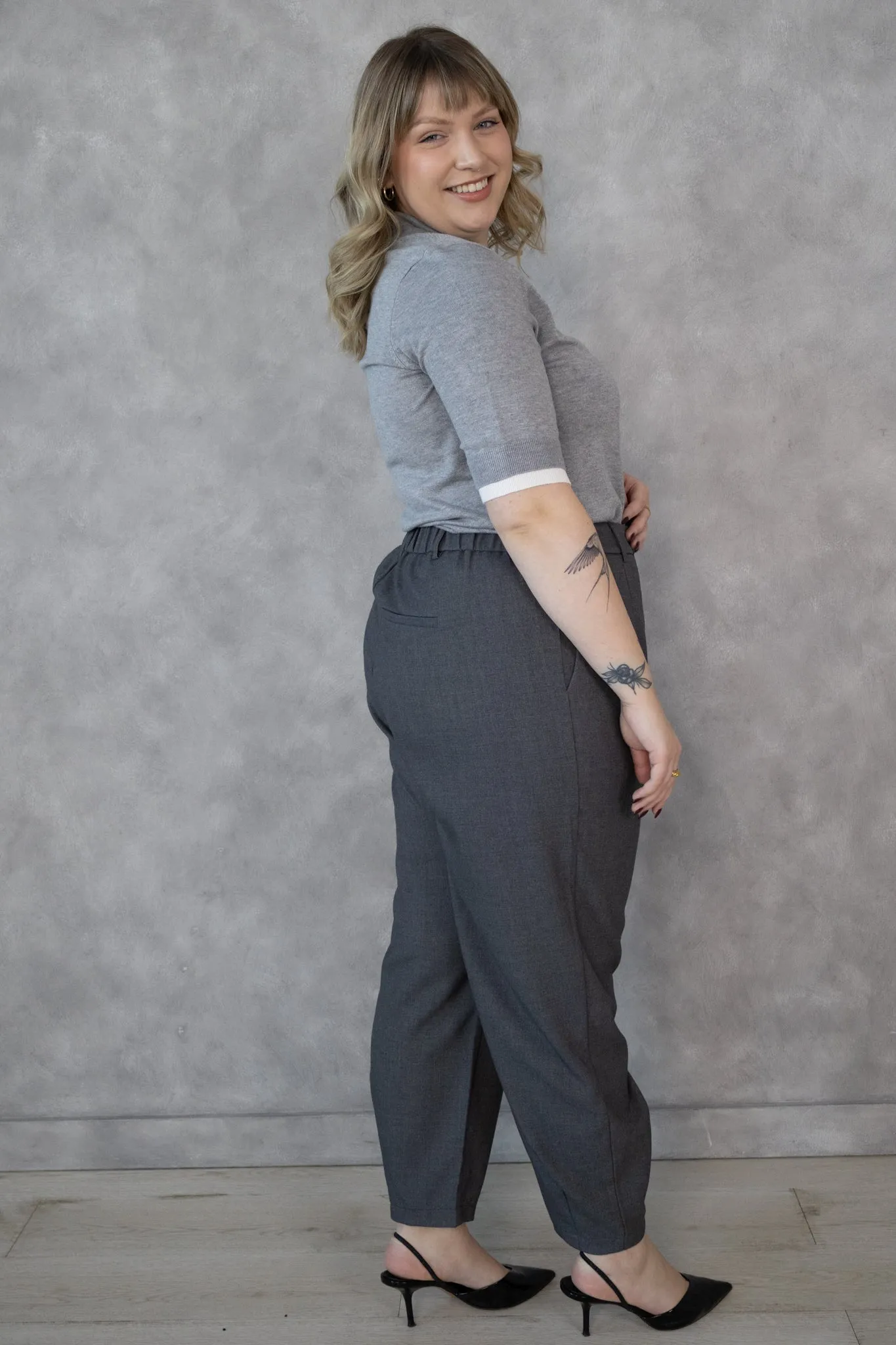 CURVE Contrast Knit Polo sold by Valencia Boutique product image thumbnail 2