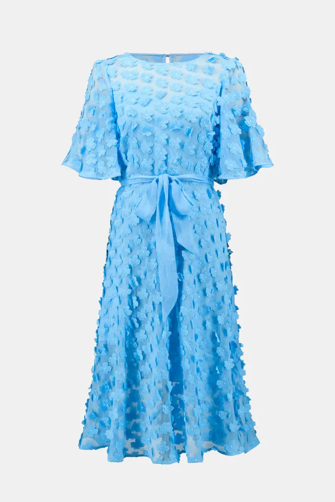 Floral Applique Midi Dress (2-22) sold by Valencia Boutique product image thumbnail 4