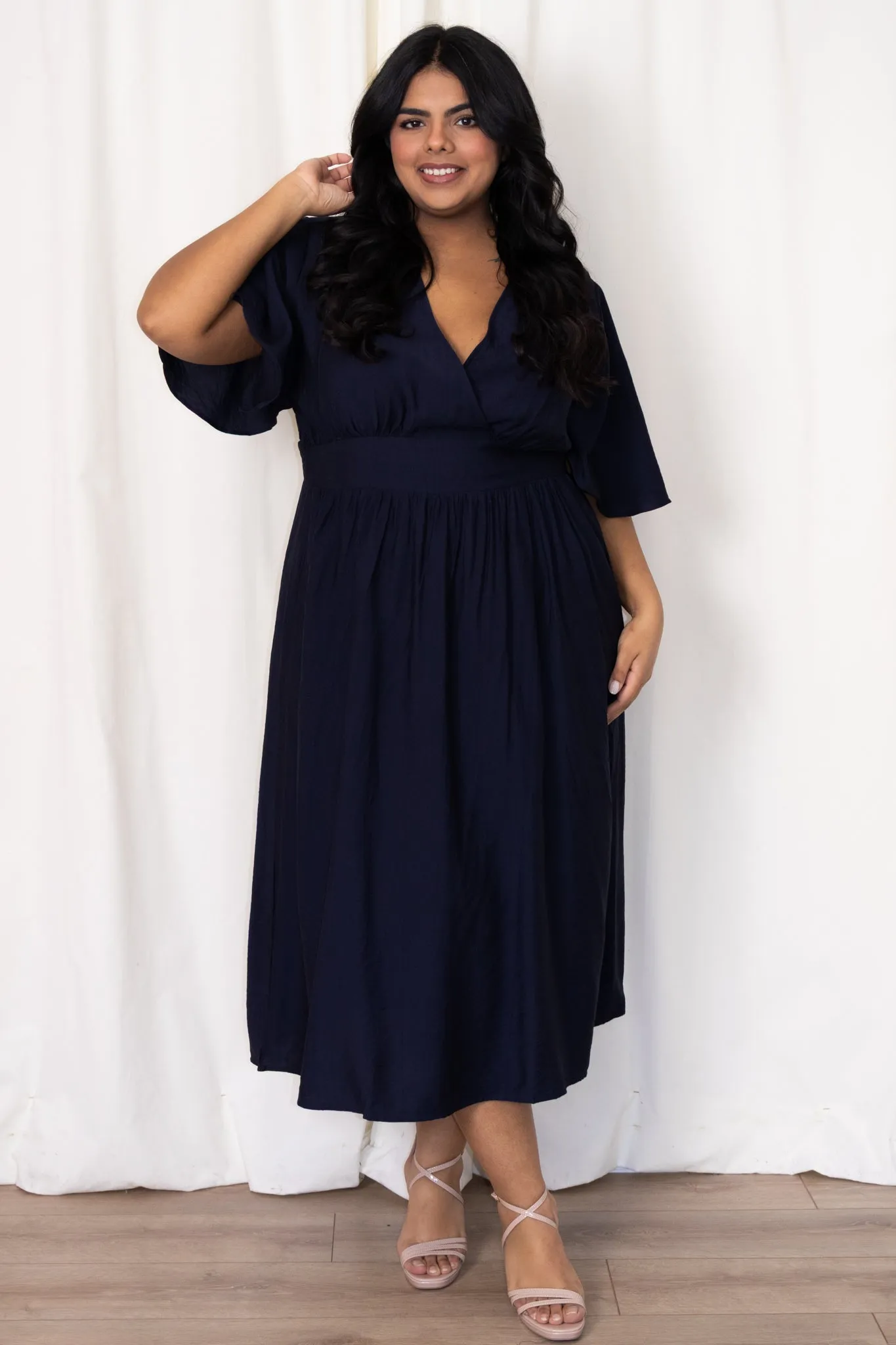 Sirena Midi Dress (6-16) sold by Valencia Boutique